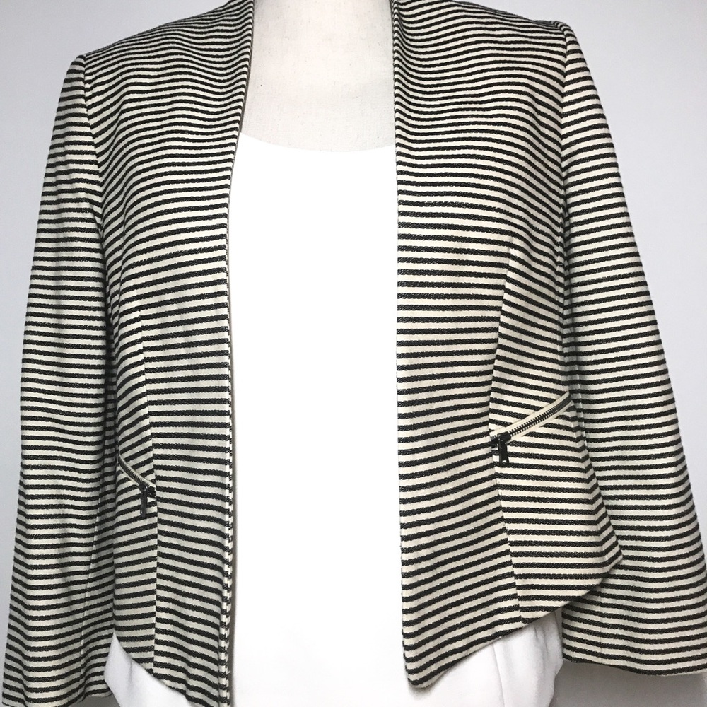 Ann Taylor Striped Blazer - New Size 10P